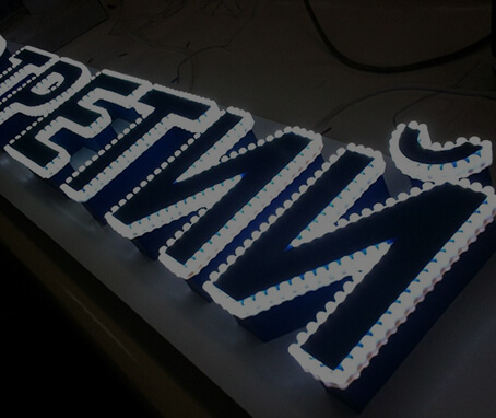 Изготовление объемных букв в Липецке