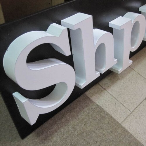 Изготовление объемных букв в Липецке