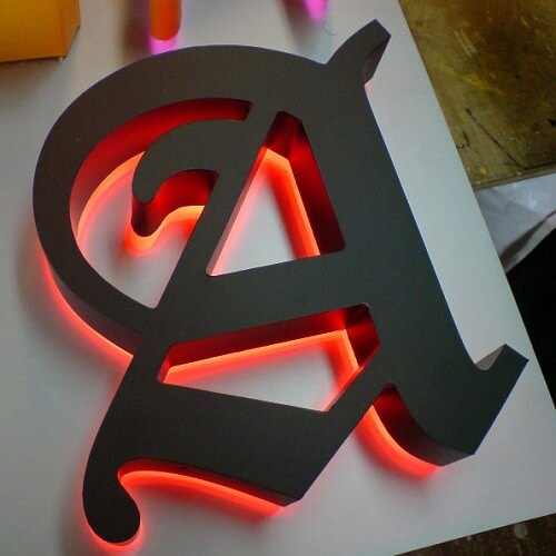 Изготовление объемных букв в Липецке